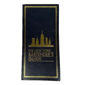 The New York Bartenders Guide Book By Sally Ann Berk Drinks Entertaining Gold PB